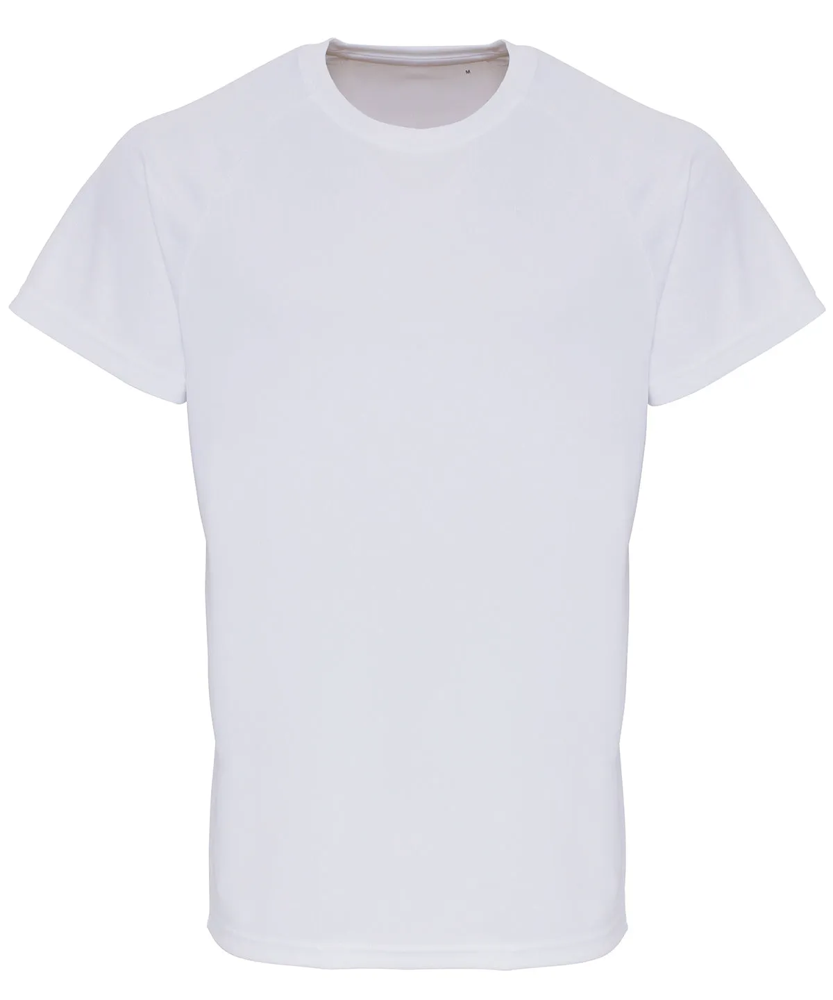 TriDri® embossed sleeve t-shirt | White