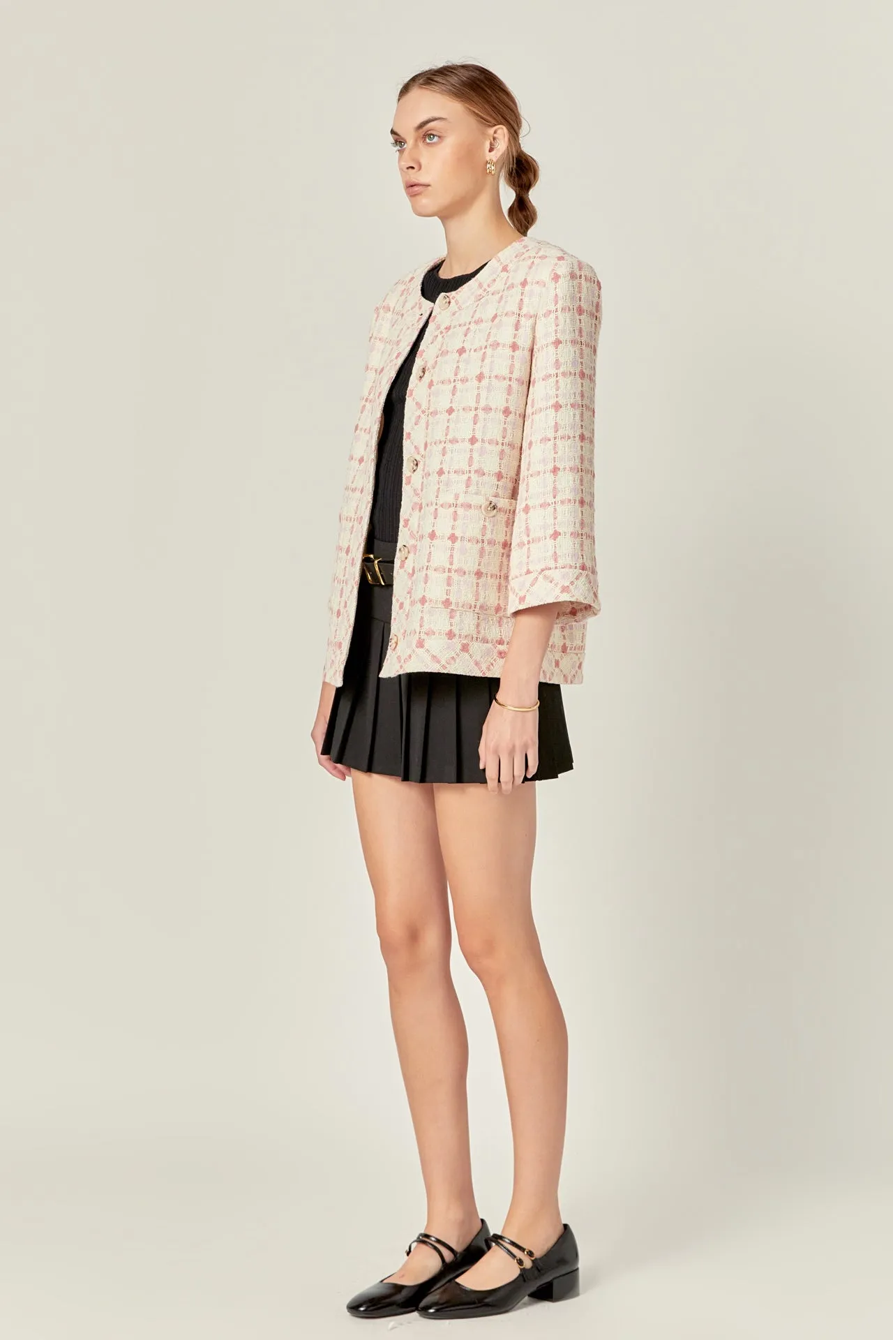 Tweed Boxy Jacket