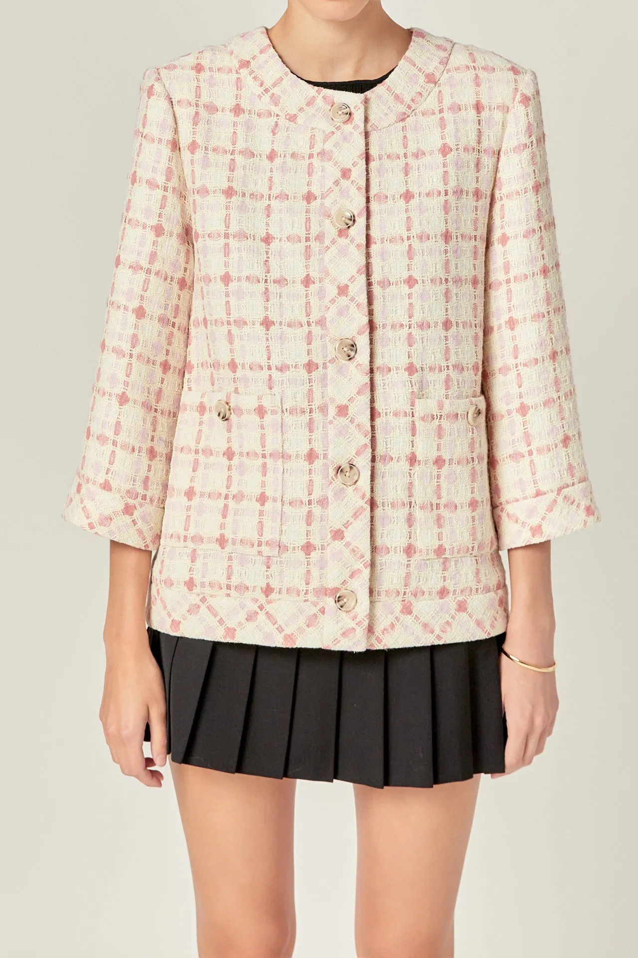 Tweed Boxy Jacket