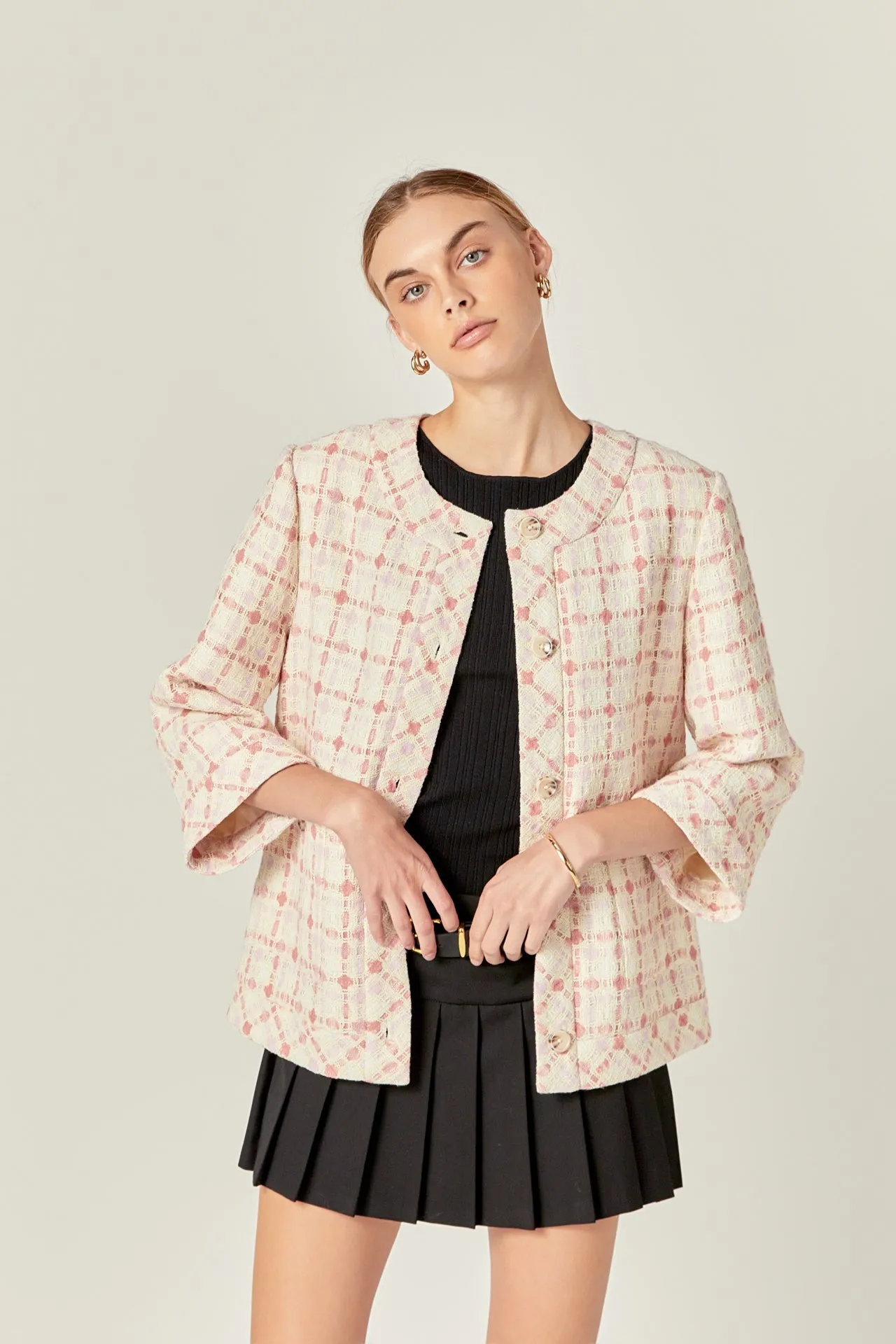 Tweed Boxy Jacket