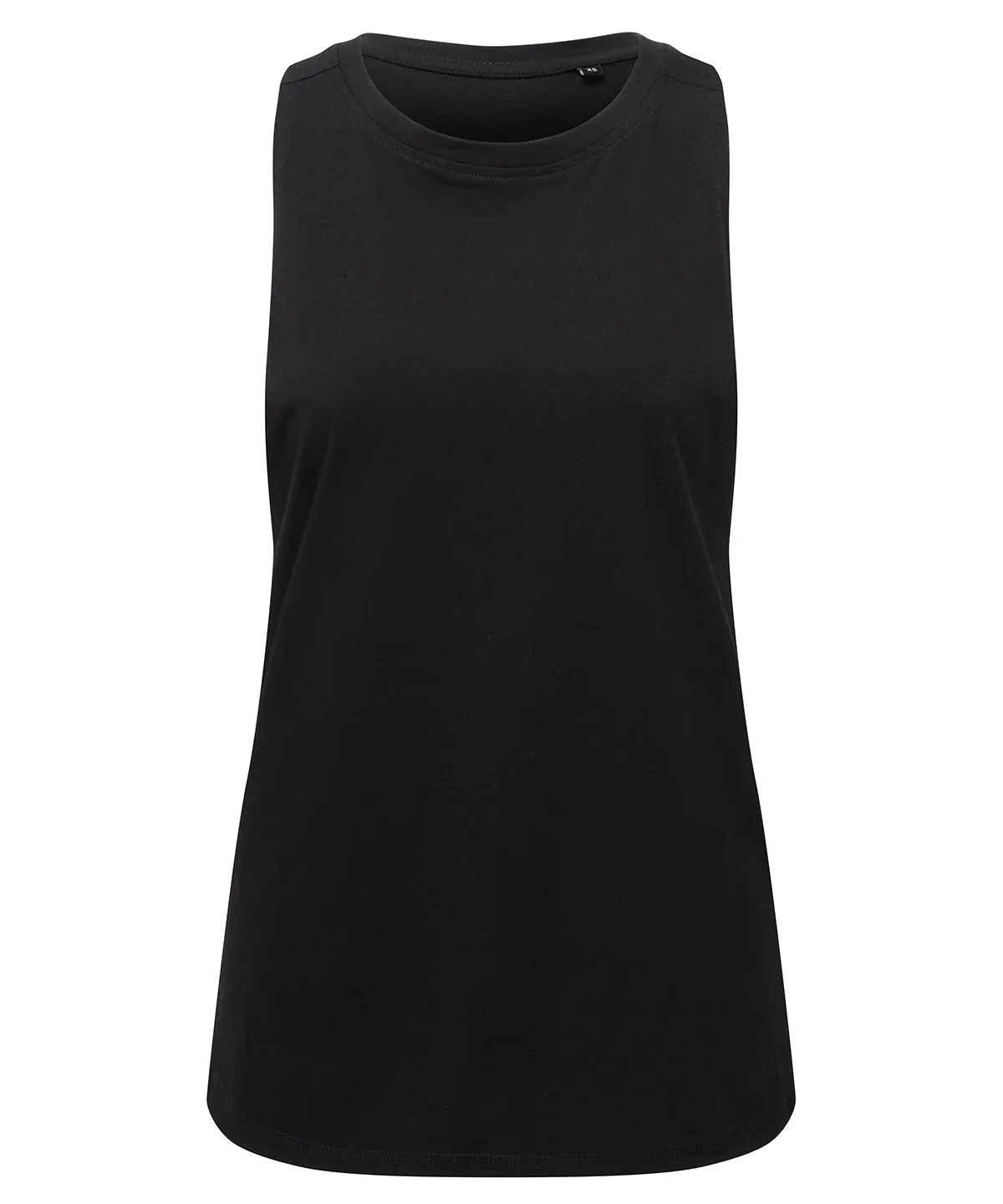 Womens TriDri® organic tank top | Black