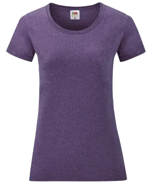 Womens valueweight T | Heather Purple